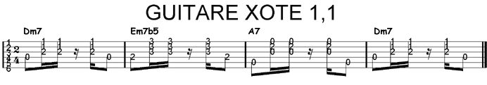 batida avec une syncope