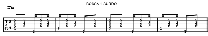 la bossa nova imitation surdo