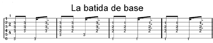 la batida de base