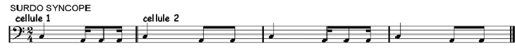 le surdo en syncope
